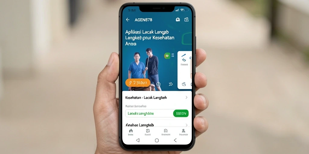 Tampilan antarmuka AGEN878 yang sederhana dan informatif.