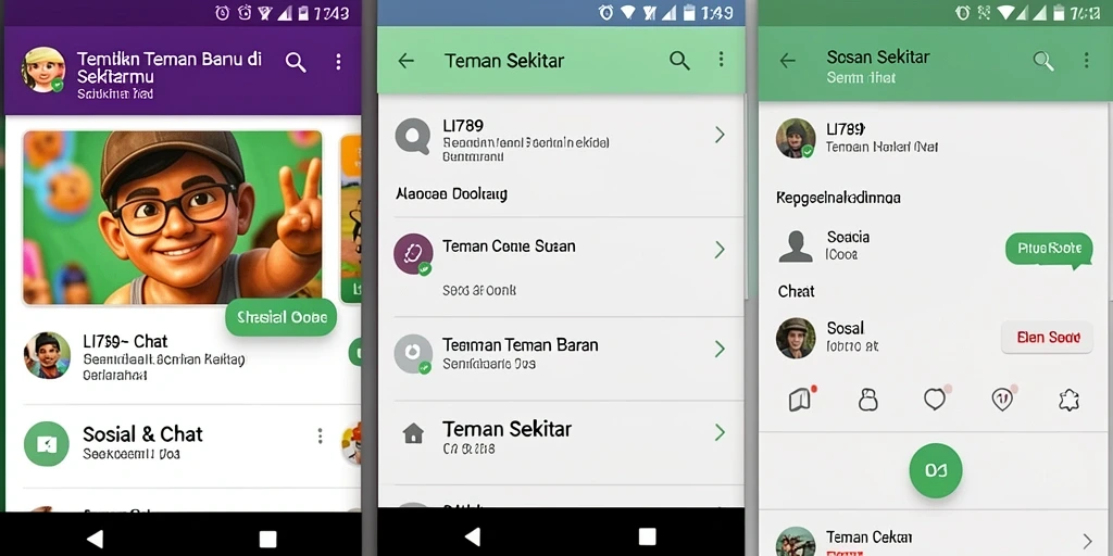 Tampilan antarmuka LI789 yang menarik dan fungsional.