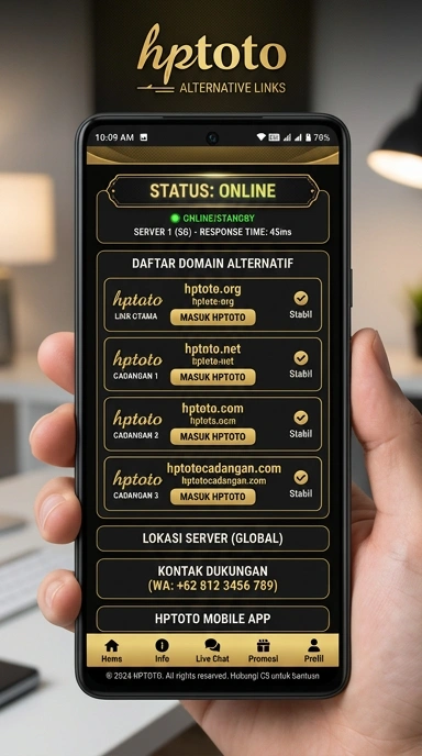 Tampilan link alternatif hptoto