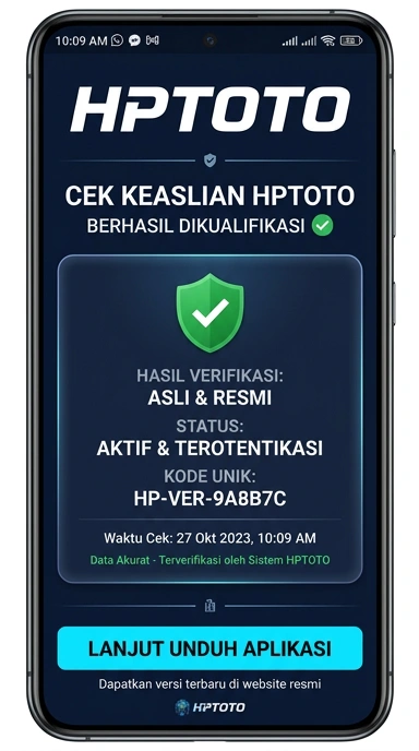 Tampilan kanal resmi hptoto